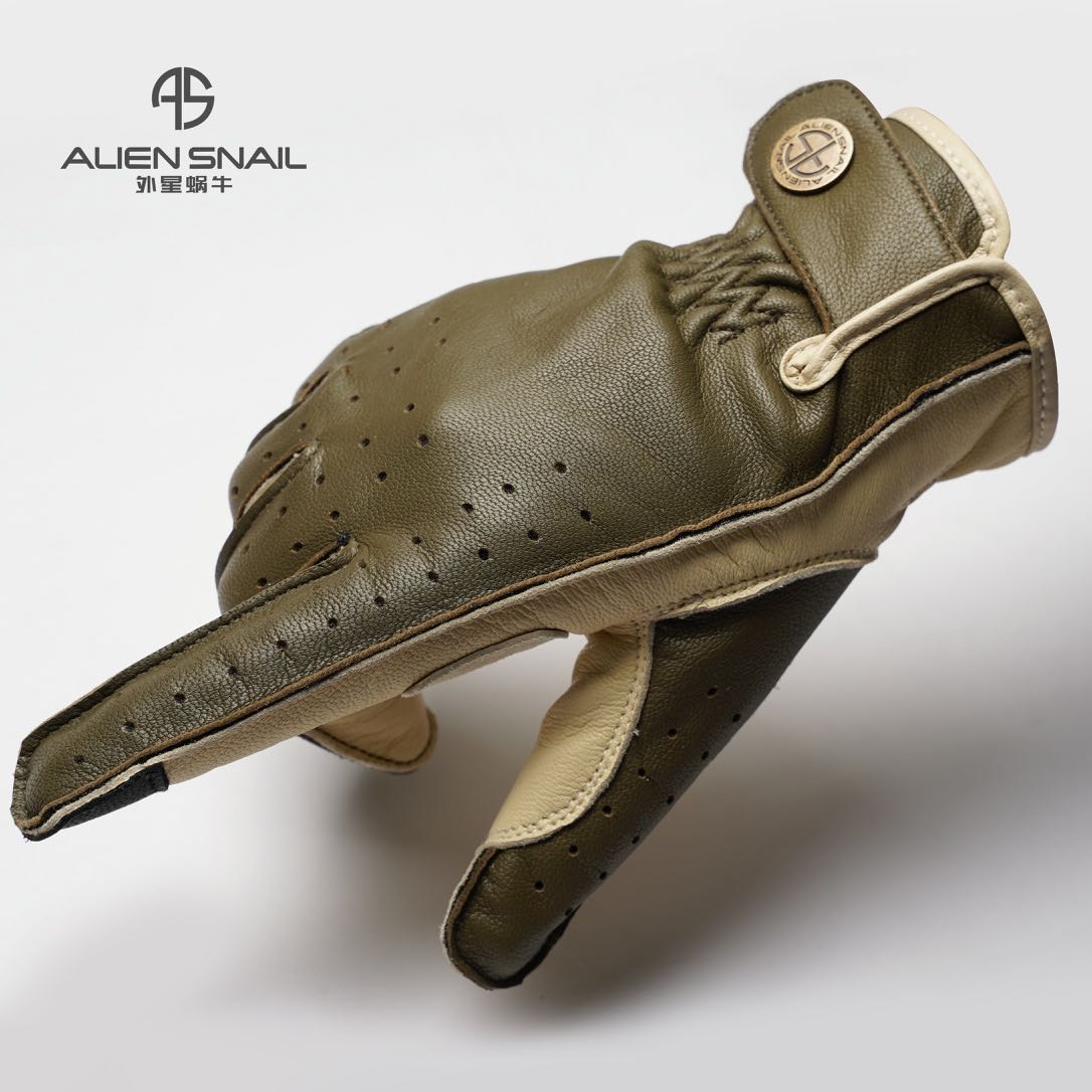 外星蜗牛V5：骑行者的羊皮科技手套