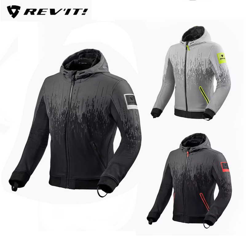 Revit Quantum 2 Wb Quantum 2 Softshell Windproof Jacket Motorcycle Riding Suit Motorcycle Racing Suit