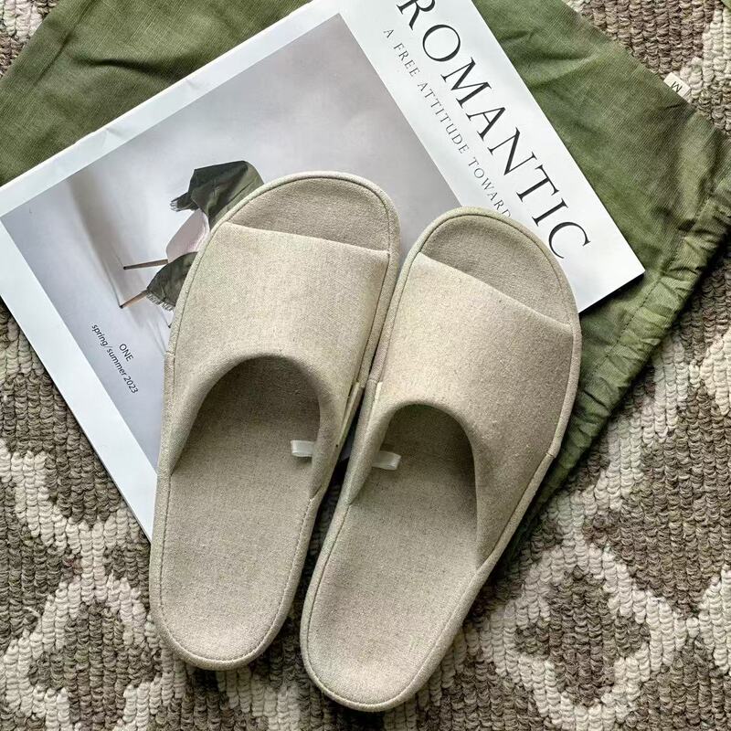 【Home Comfort】100% Hemp Home Spring/Summer Open-Toe Slippers 【Home Comfort】100% Hemp Home Spring/Summer Open-Toe Slippers