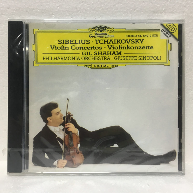 DG 4375402 Tchaikovsky Sibelius: The Violin Concerto CD