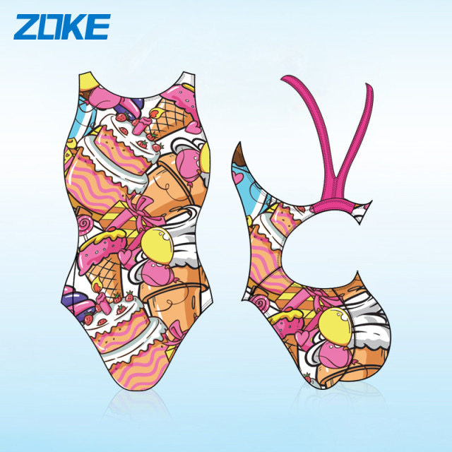 Zoke Zooke Young Girls Professional Swimming Training Team Tour Training Team Tour Training Course in 2020