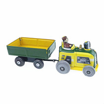 MS511 Tin Transport Vehicle Tractor Retro Collection Iron Toys