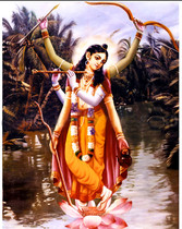 Lucky goddess auspicious day woman Laksmi Sadbhuja Queers six-arm body-12 14 16 16