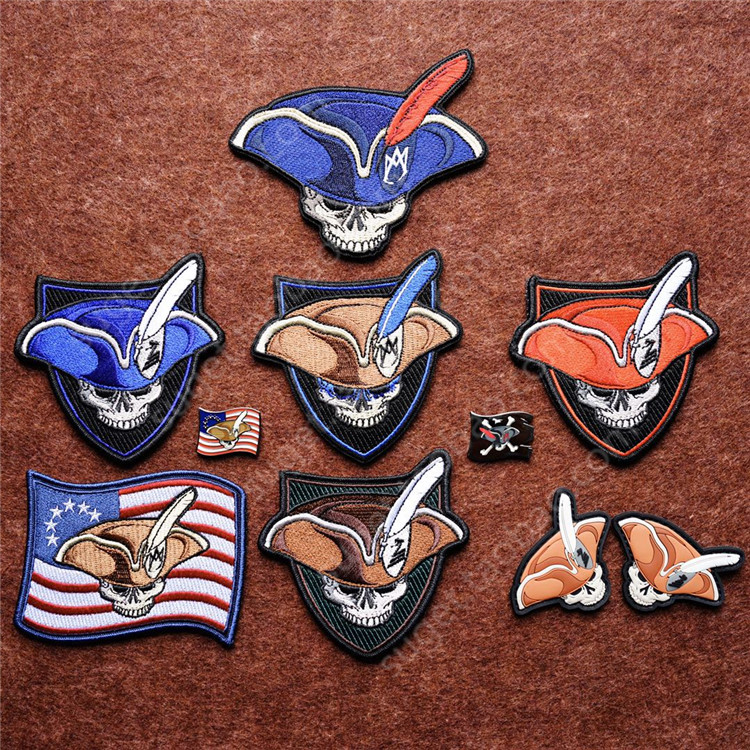 Spot American MA PATRIOT Pirate Series Limited Arm Badge Morale Badge MODERN ARMS Brooch