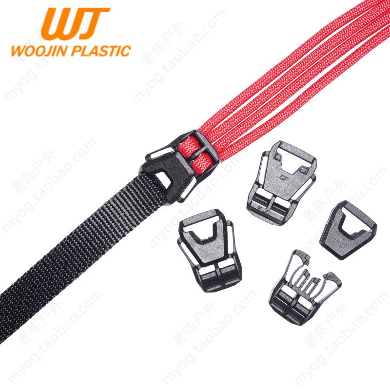 户外探险必备!WOOJIN扣具WJ扣件Double Web Z BUCKLE 15MM转双5MM织带绳插扣,解锁你的极限之旅!-防雨罩-淘宝好物网