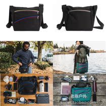 Spot US Tom Bihn ICON outdoor commuter shoulder backpack three zipper satchel