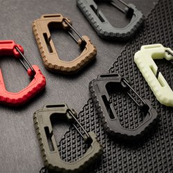 ໃນຫຼັກຊັບ PSIGEAR multifunctional quick-hook D buckle PK52040 tactical MOLLE hook hook ອຸປະກອນ DIY