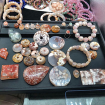 Live special shot Cherry Agate bracelet pendant Tourmaline