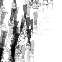 Super easy to use rice tea version shoes and shoes procreate brush Mary Jane single shoes boots boots 14 beginners must enter