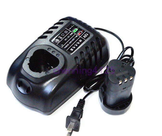 DCA Dongcheng 12V electric screwdriver wrench Lithium drill electric screwdriver glue gun lithium battery charger