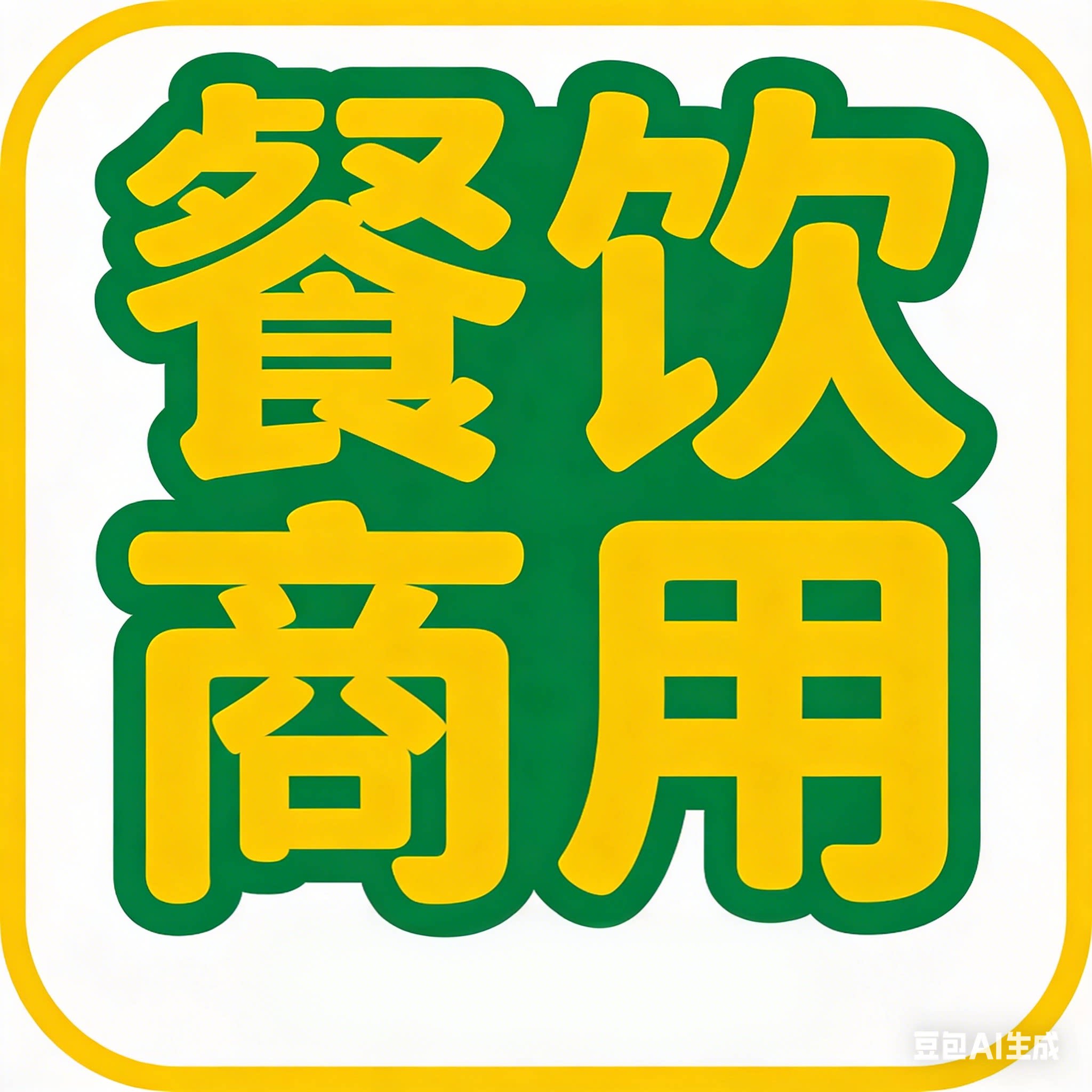 餐饮商用食材企业店的LOGO