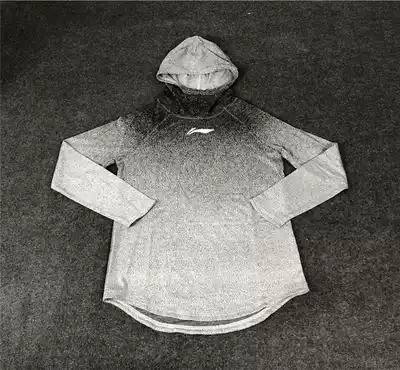 Li Ning CBA League players version large size long sleeve T-shirt Liaoning hoodie shooting uniform warm-up running basket clothing ATLM149