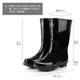 Rain boots high-top men's rain boots fashion fishing adult construction labor insurance waterproof mid-top overshoes seafood rubber shoes water shoes