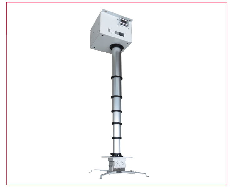 Máy chiếu nâng điện treo máy tre loại dụng cụ nâng máy điều khiển từ xa khung kính thiên văn cột 1- 1,5 m - Phụ kiện máy chiếu màn chiếu treo tường