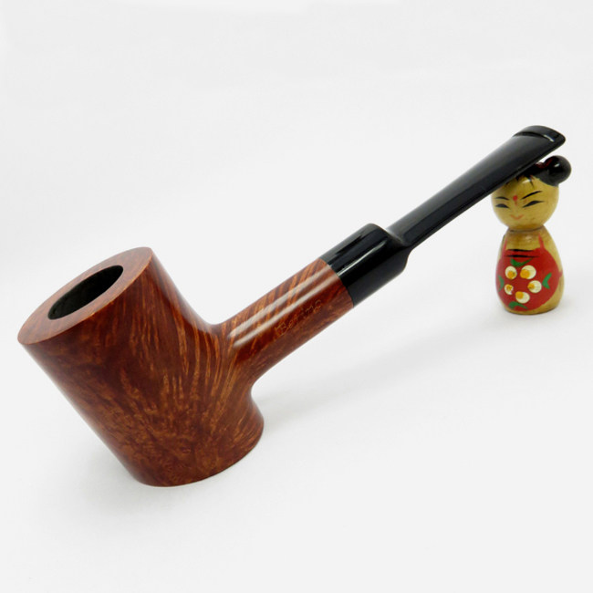 Italy imports Berino Belleno glossy glossy old stone Nangmu men 9mm filter tobacco fighting hammer hopper 310