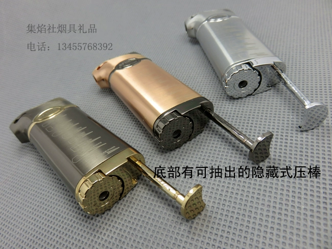 Quà tặng nam SPUNK Spike pterizard ống bơm hơi đặc biệt nhẹ hơn xiên lửa vành đai công cụ thanh áp lực hộp quẹt khò