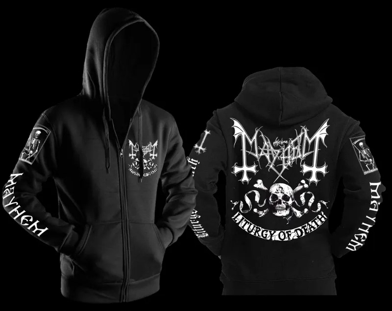 Mayhem《Liturgy of Death》Official Sweatshirt Type B