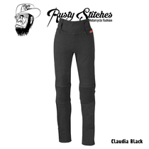 British RustyStiches Claudia womens retro Moto locomotive riding pants Kevlar lining