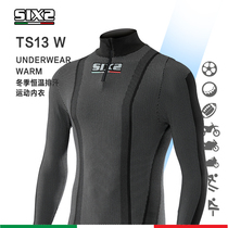 Italian SIXS TS13W winter sports Knight equipped with motorcycle locomotive carbon fiber sports to keep warm