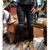 Made in Italy PMJ SARA Slim womens motorcycle pants Kevlar lined KNOX protective gear