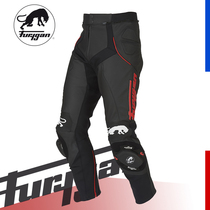 French Furygan Raptor sports motorcycle leather pants D3O protective gear French origin