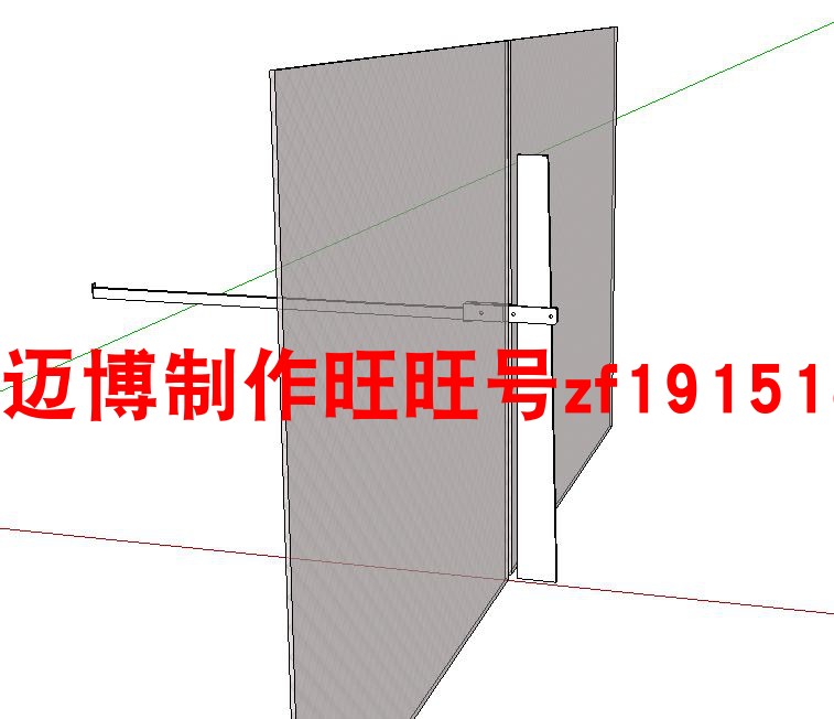 H-shaped hanging flagpole 304 stainless steel (customized according to the stainless steel size of the customer)