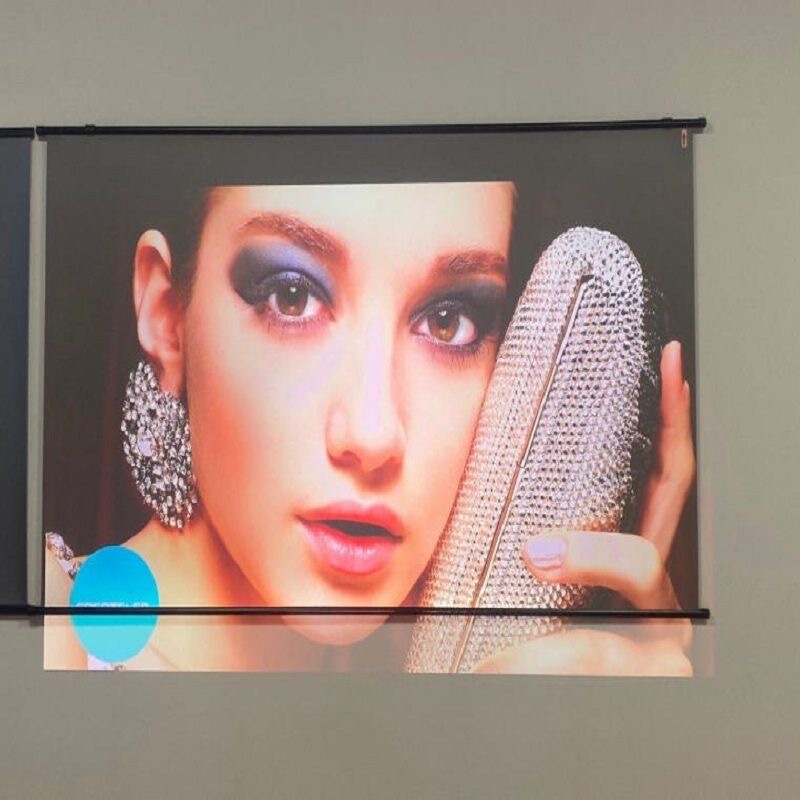 Fresnel Soft Screen Medium Telephoto/Ultra Short Throw Hanging Screen Major Projector Dedicated Large Screen 4K Simple