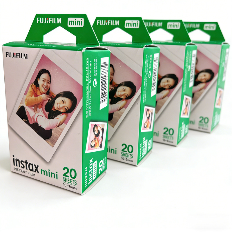 Fuji Instax Mini Original Genuine Instant Photo Paper Quick-Developing Film 3inch White Border Universal Photo Paper