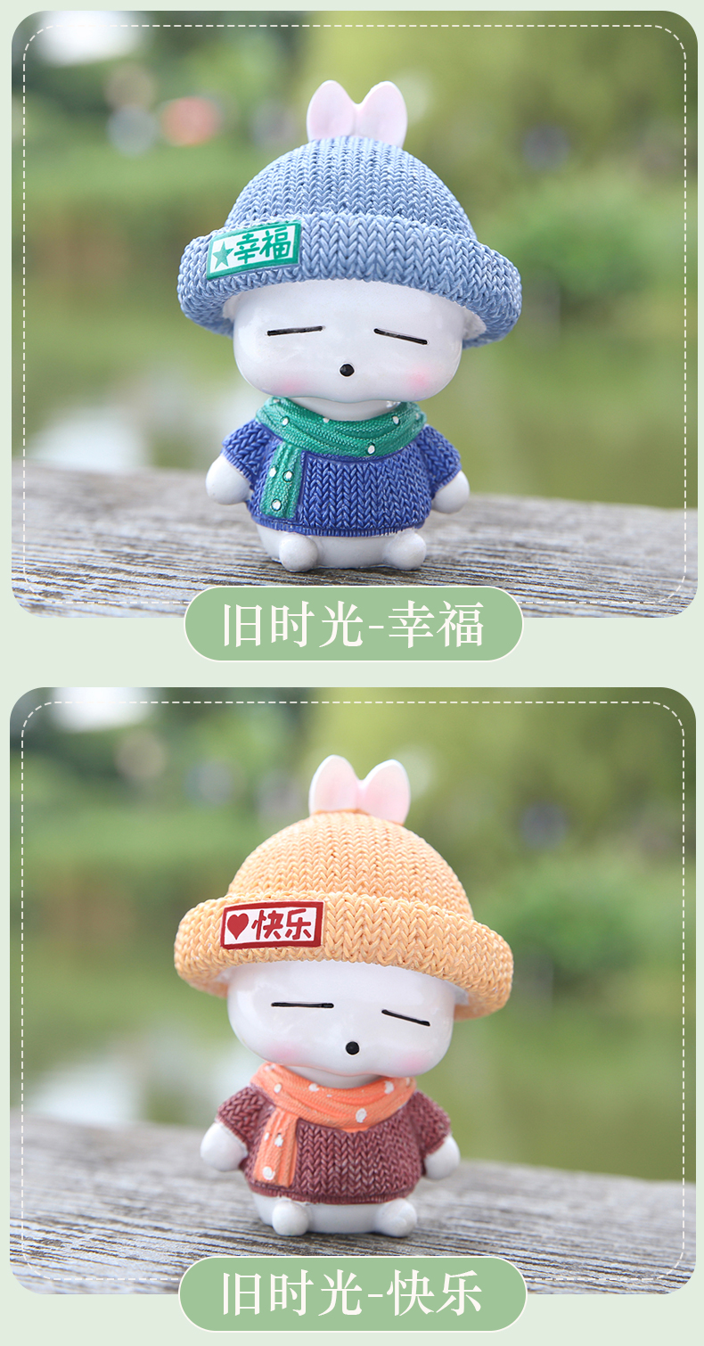 Xe ô tô sáng tạo phim hoạt hình dễ thương lắc đầu búp bê búp bê sản phẩm bảo mật đồ trang trí nội thất xe nệm lót ghế xe hơi