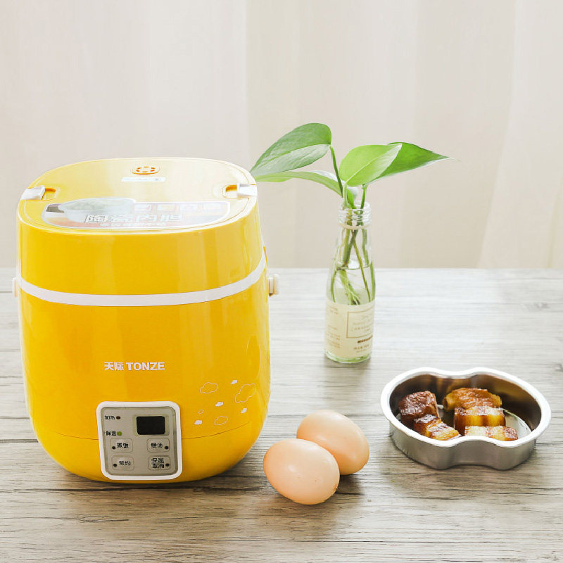 Skyline Mini small electronic pot ceramic liner smart home fully automatic small cooking pan 1L electric saucepan