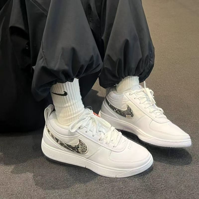 Nike Nike Book 1 Booker 1 Black and White Rattlesnake Men's Cushioning Practical Basketball Shoes Fj4250-101-105 Nike Nike Book 1 Booker 1 Black and White Rattlesnake Men's Cushioning Practical Basketball Shoes Fj4250-101-105
