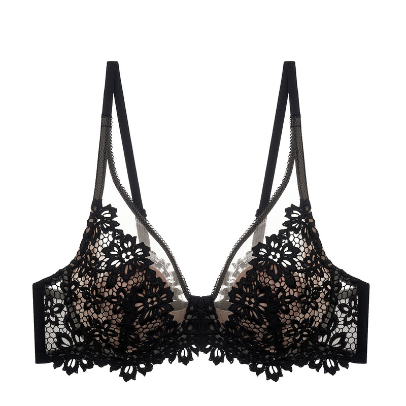 Eve's Temptation Full Cup Bra for Women, Thin Style, Minimizes Large Breasts, Reduces Breast Size, Anti-Sagging, Soft Underwire, Beautiful Back Bra