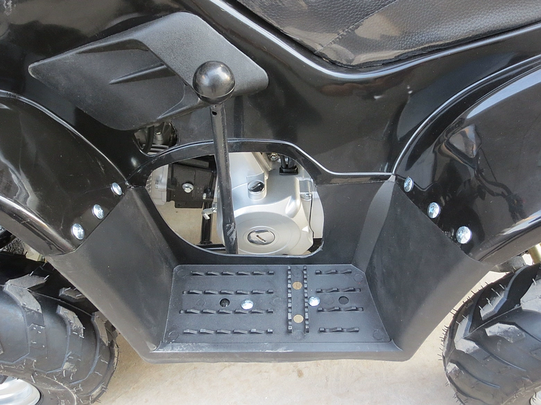 Xe mô tô địa hình bốn bánh ATV Khủng long nhỏ ATV 6 inch lốp chân không gắn bánh răng mô tô mini