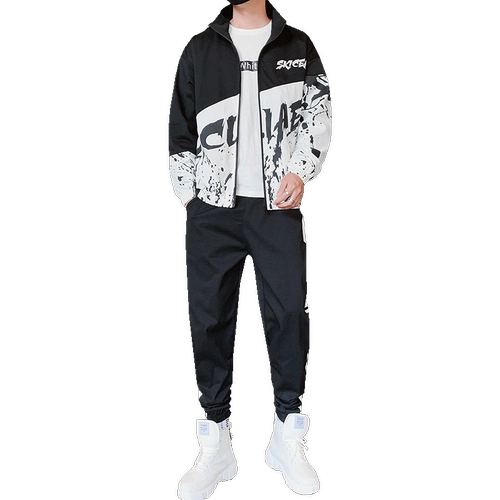 Весенняя демисезонная трендовая куртка, универсальный спортивный костюм для школьников, подходит для подростков, для средней школы