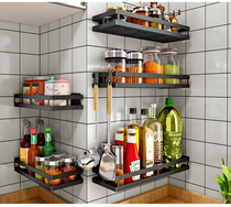 304 stainless steel dormitory wall rack bathroom kitchen wall hanging detachable punch-free storage shelf