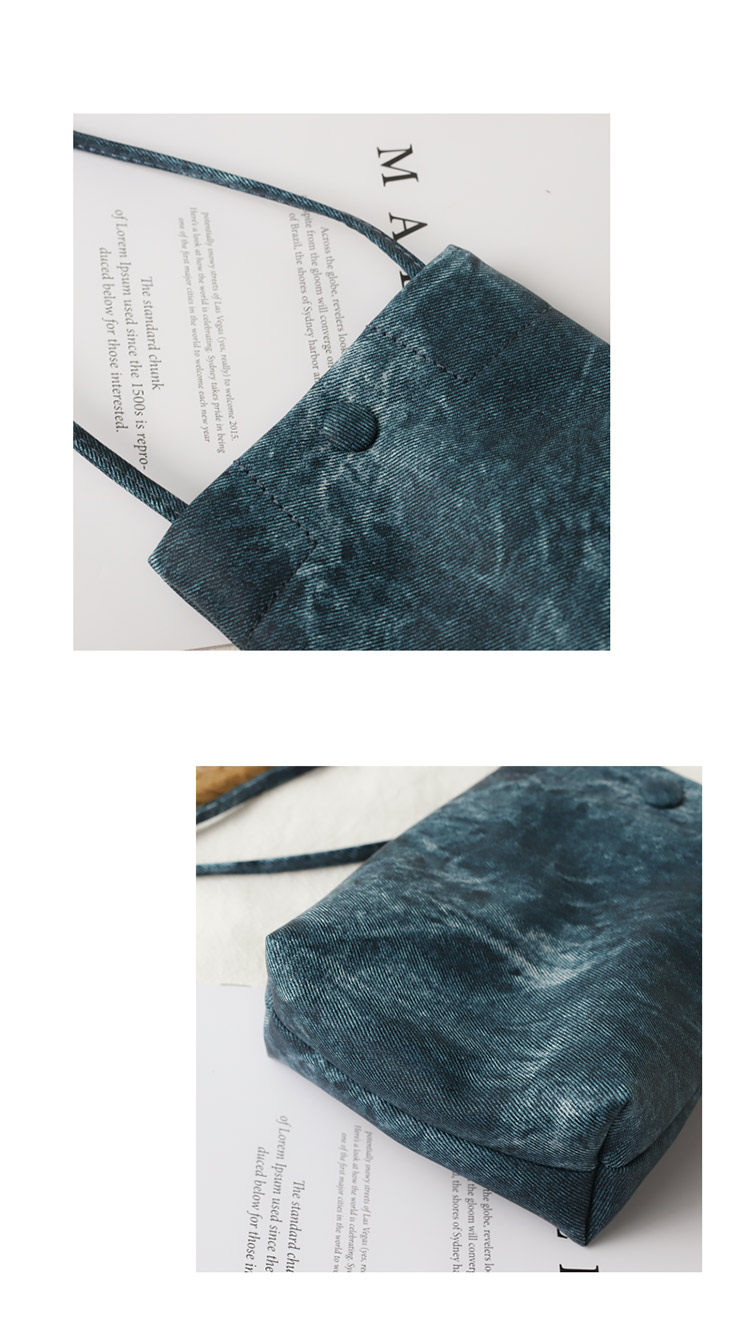 сумка 新款放手机包袋迷你小巧轻便小包斜挎牛仔布色秋冬新中式散步女包 Komori