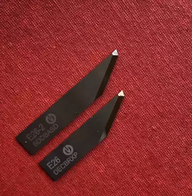 Aike cutting machine blade E26-2 car mat vibration knife Engraving machine cutting knife Tungsten steel E26-3 thickening knife