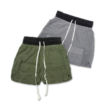 ADF ARNODEFRANCE spring and summer Tide brand wash do old leisure sports drawstring loose tooling shorts men