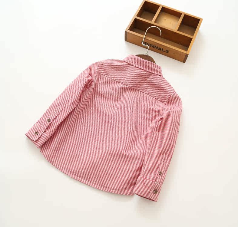 Chemise garcon à manche longue - Ref 2075613 Image 8