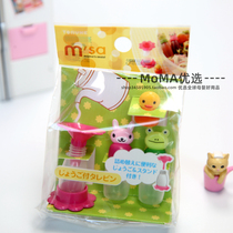 1 piece Japanese cute mini sauce bottle portable sauce sauce Sauce Vinegar Out of Sauce Bottle with funnel 5ml