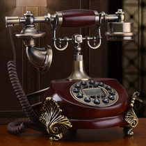 European antique retro antique telephone landline home American fashion creative fixed telephone caller ID
