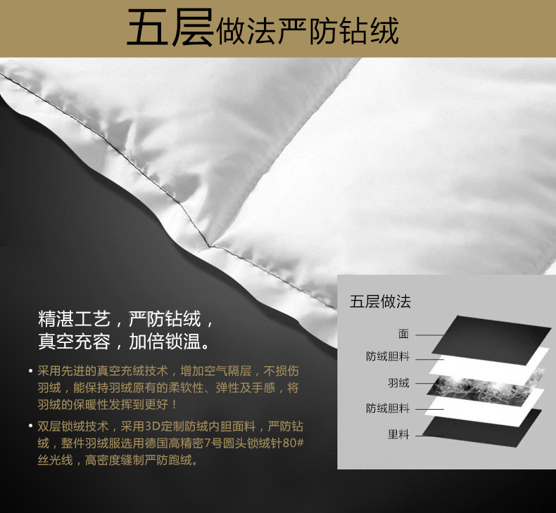 JOW Joe Wo xuống áo khoác nam ngắn giản dị màu áo mùa đông kinh doanh thời trang cổ áo bóng chày áo cardigan nam