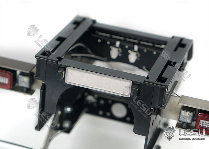 LESU Metall-Heckstoßstangenleuchte für 1/14 RC Tamiyay Traktor-LKW-Modell – Detail 12