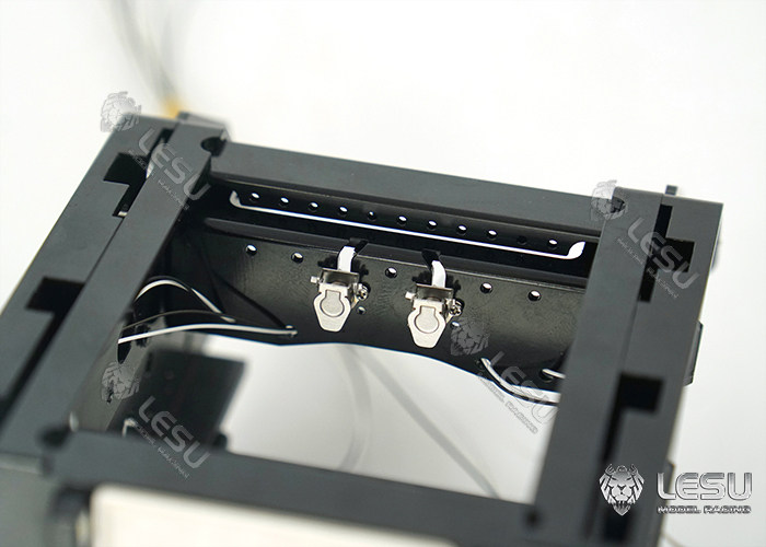 LESU Metall-Heckstoßstangenleuchte für 1/14 RC Tamiyay Traktor-LKW-Modell – Detail 13