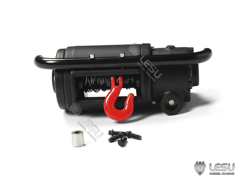 LESU RC-Teile Metall-Elektrowinde für 1/10 RC Offroad-Fahrzeuge 4*4 RAVE-UM406 Trucks DIY Modell Ersatzteil Spielzeug – Detail 10
