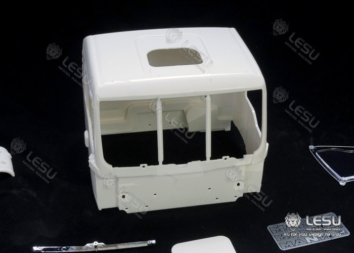LESU RC 1/14 Für Tamiya Traktor-LKW Muldenkipper Formenbau Simulation TGS CAB Truck DIY Upgrade Zubehör Spielzeug – Detail 2