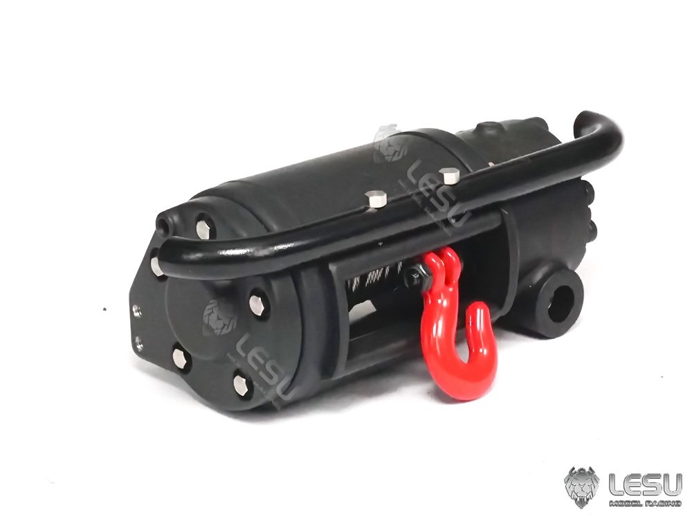 LESU RC-Teile Metall-Elektrowinde für 1/10 RC Offroad-Fahrzeuge 4*4 RAVE-UM406 Trucks DIY Modell Ersatzteil Spielzeug – Detail 11