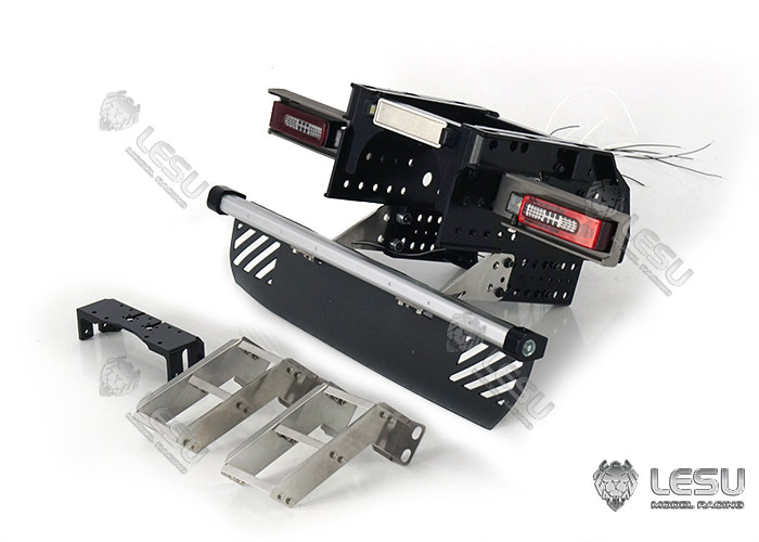 LESU Metall-Heckstoßstangenleuchte für 1/14 RC Tamiyay Traktor-LKW-Modell – Detail 7
