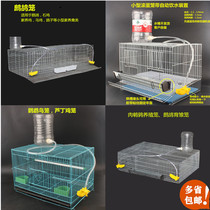 Zhiang encryption with accessories Parrot bird cage rutin chicken pigeon meat quail Partridge breeding brood roll egg cage