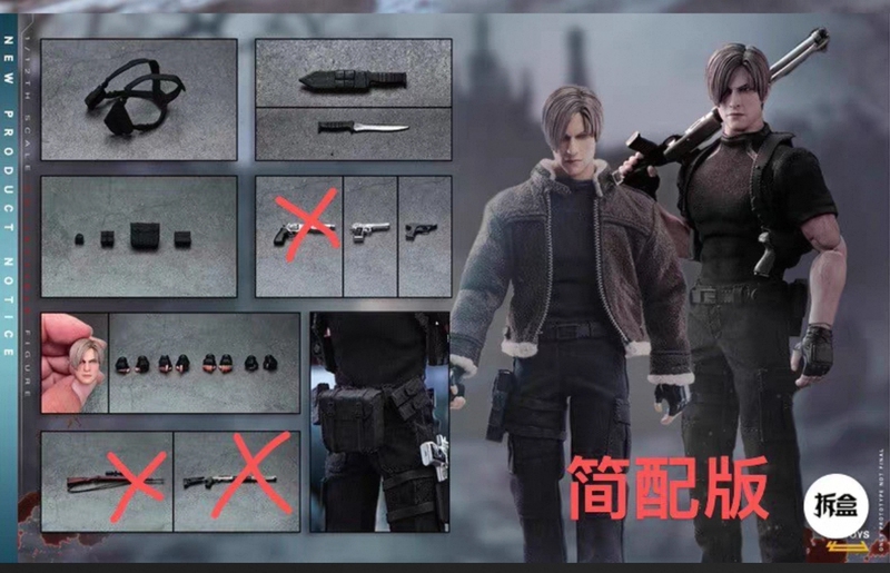 In Stock Nwtoys Biohazard Agent Lee Sang-Gwang Resident Evil Leon Simplified Version 1/12 Action Figure In Stock Nwtoys Biohazard Agent Lee Sang-Gwang Resident Evil Leon Simplified Version 1/12 Action Figure